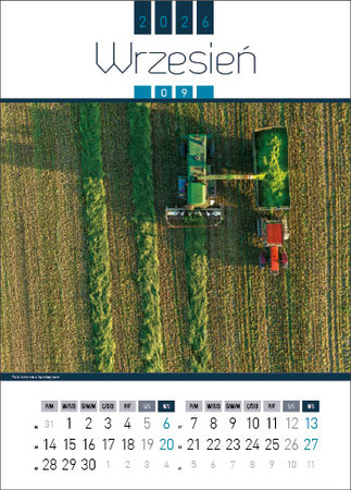 Kalendarz wieloplanszowy STANDARD – Air Poland | J-WP 129