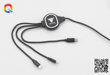 Kabel USB 3 w 1 LUX | BC-09119-02