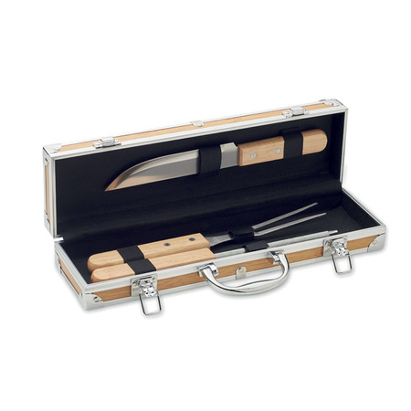 Narzędzia do grilla ze stali nierd TOOLDERA | MO-MO2471-40