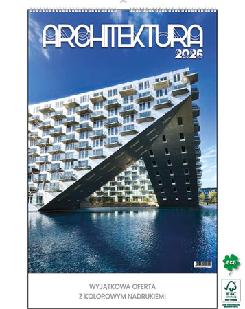 Kalendarz wieloplanszowy STANDARD – Architektura | J-WP131