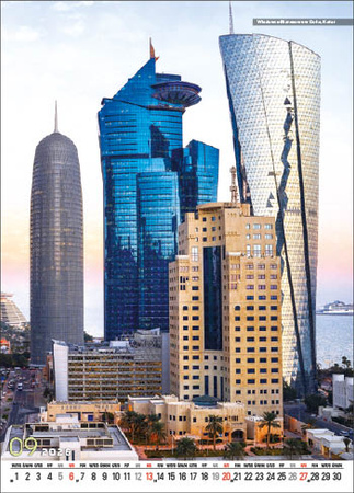 Kalendarz wieloplanszowy STANDARD – Architektura | J-WP 131