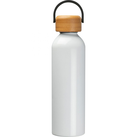 Bidon metalowy z karabińczykiem 800 ml | MC-6019408