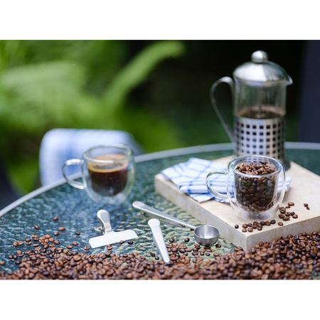 Zestaw miarka i klipsy do kawy Kaffi | RD-R17102.01