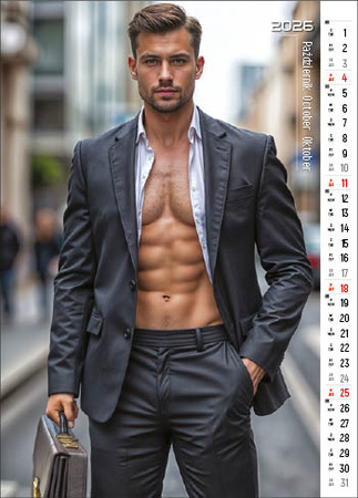 Kalendarz wieloplanszowy STANDARD – Man, passion & work | J-WP 148