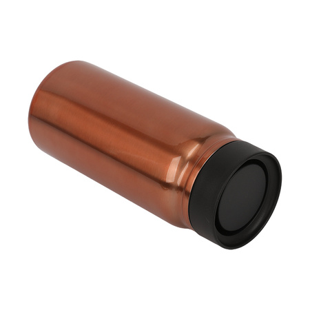 Termos ze stali nierdzewnej Edward, brązowy - 400 ml | PR-5080.28