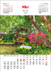 Kalendarz wieloplanszowy STANDARD – Ogrody | J-WP133