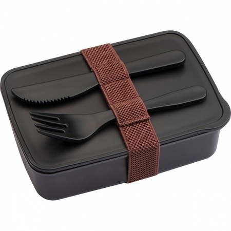 Lunch box ze sztućcami 600 ml VIGO | EG-265903