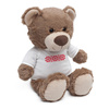 Maskotka Big Teddy w koszulce z motywem świątecznym, brązowy | RD-X74004.10