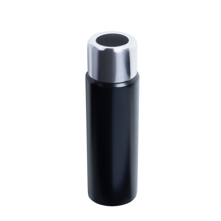Termos ze stali nierdzewnej Lucas, czarny - 570 ml | PR-5084.02