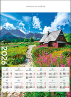 Kalendarz planszowy A1 – Hala Gąsienicowa | J-A 29