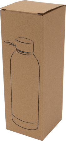 Butelka stalowa soft touch OSTRAVA 500 ml | EG-496829