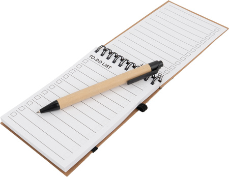 Notatnik w linie z długopisem | MC-2049703
