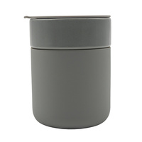 Kubek ceramiczny Caldo 370 ml, szary | RD-R85322.21