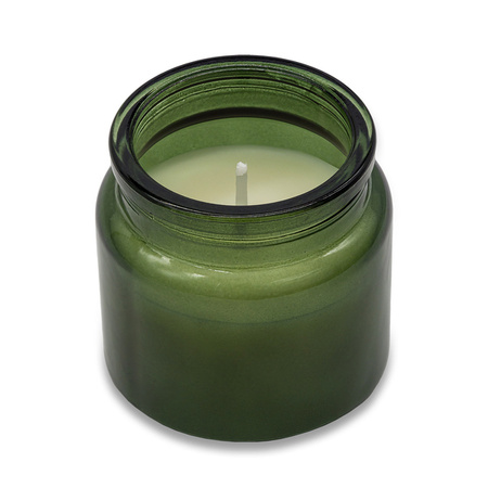 Świeca zapachowa w szkle Lemora, ciemny zielony | RD-R17379.51