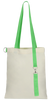 Torba na zakupy BAGSY White GLOW, zielony | PR-25006.04