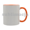 Kubek z z powłoką sublimacyjną Gaeta 330 ml, pomarańczowy  | R85319.15