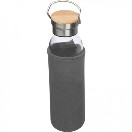 Butelka szklana z pokrowcem 600 ml | MC-6318107