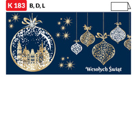 Karnet świąteczny BIZNES | J-K 182