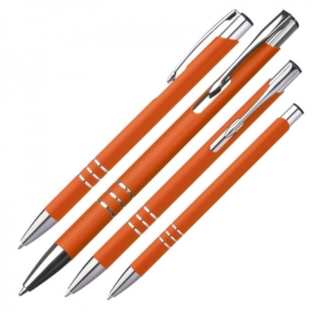 Długopis metalowy soft touch NEW JERSEY | EG-055510