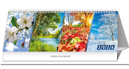 Terminarz biurkowy STOJĄCY – 4 pory roku | J-TBS 155