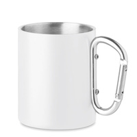 Metalowy dwuścienny kubek300ml | MO-MO6873-06