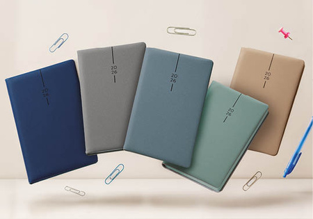 A5 Dzienny ELEGANT z Klipsem - registry drukowane | J-KE139