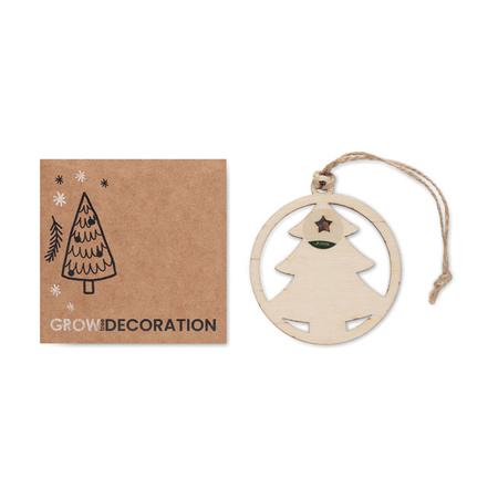 Zawieszka z nasionami świerka ARSEED | MO-CX1555-40