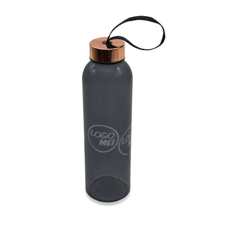 Szklana butelka Lux 500 ml, złoty | RD-R08169.79