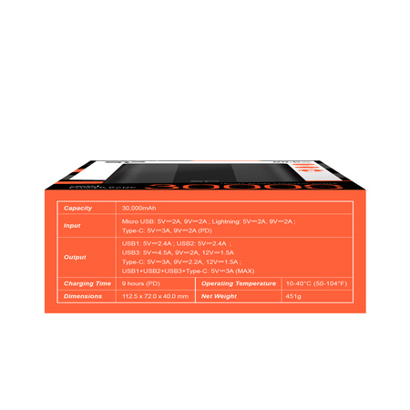 Powerbank SILICON POWER QX55 30000 MAH | EG-EG833003 30000