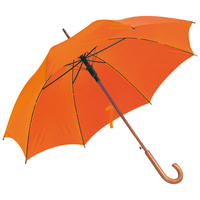 Parasol automatyczny z drewnianą rączką 105 cm | MC-45131