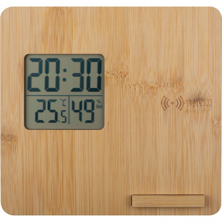 Stacja pogodowa z ładowarką indukcyjną | MC-3319413