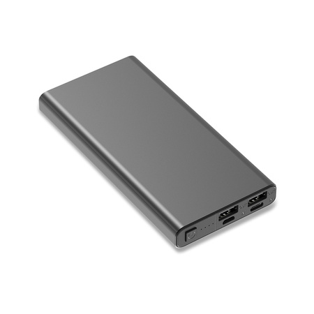 Power bank 10000 mAh Banco, grafitowy  | R64383.41