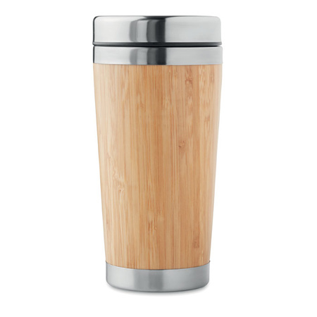 Bambusowy kubek podróżny 400ml | MO-MO9444-40