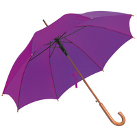 Parasol automatyczny z drewnianą rączką 105 cm | MC-45131