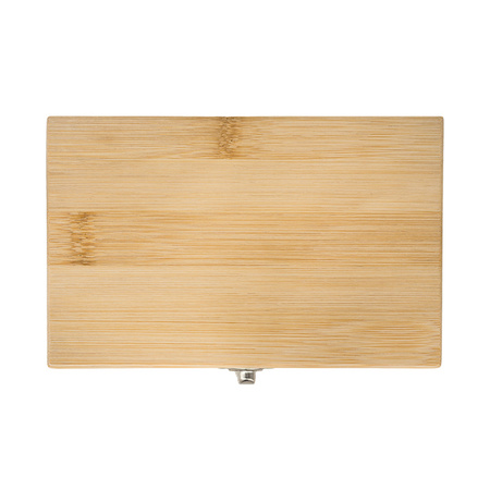 Zestaw do wina w bambusowym pudełku Sommelier, beżowy | RD-R22522.13