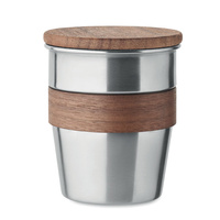 Kubek z pojedynczą ścianką 350 ml WALNUT | MO-MO2322-16