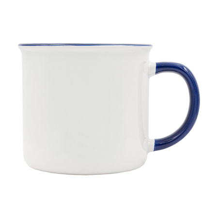 Kubek z powłoką sublimacyjną Ars 400 ml, granatowy  | R85320.42