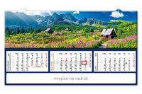 Kalendarz trójdzielny PANORAMICZNY – Hala Gąsienicowa | J-TLZ 103