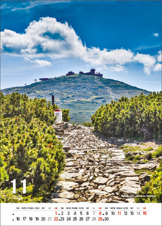 Kalendarz wieloplanszowy STANDARD – Polskie góry | J-WP 117