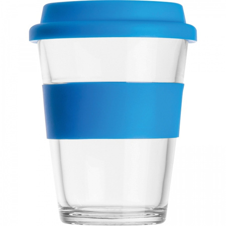 Kubek szklany z pokrywką 300 ml | MC-6257204