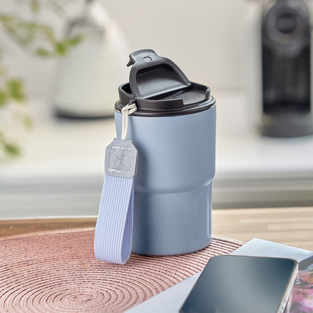 Kubek termiczny Skagen 330 ml, niebieski  | R08190.04