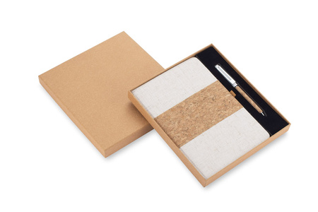 Zestaw - notes z długopisem CALMO | BC-18003-17