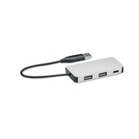 3-portowy hub USB kabel 20cm | MO-MO2142-14