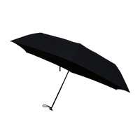 Ultralekki parasol Mads, czarny  | R07922.02