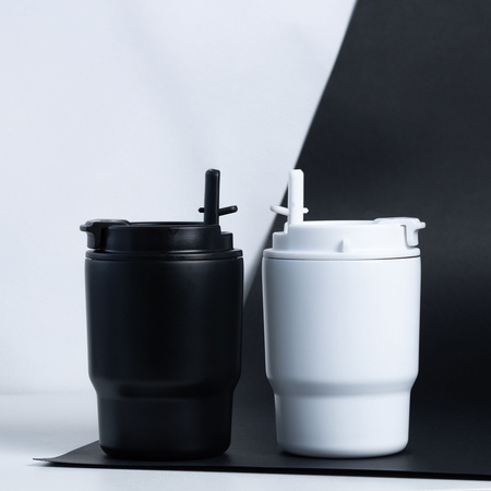 Termos ze stali nierdzewnej Victoria, biały - 360 ml | PR-5075.01