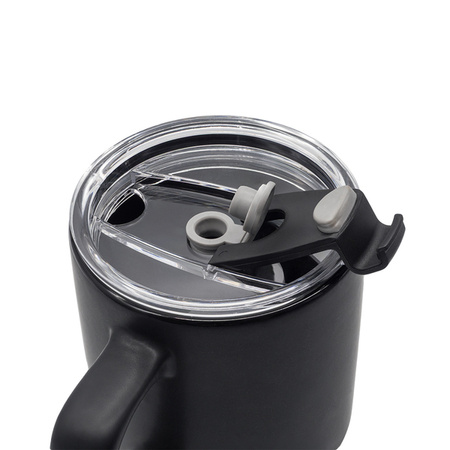 Kubek ceramiczny Azzurro 440 ml, czarny | RD-R85323.02