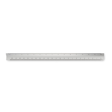 Linijka 30cm z aluminium TRIA | MO-MO6698-16