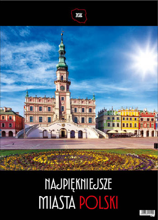 Kalendarz wieloplanszowy STANDARD – Najpiękniejsze miasta Polski | J-WP119