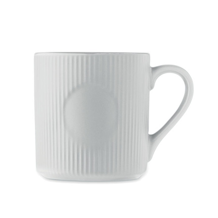 Kubek ceramiczny w prążki 340 ml RIBMUG | MO-MO2397-06
