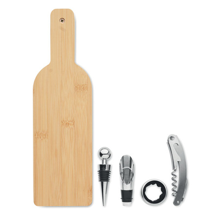 Zestaw w kształcie butelki VINOVAULT SET | MO-MO2381-40